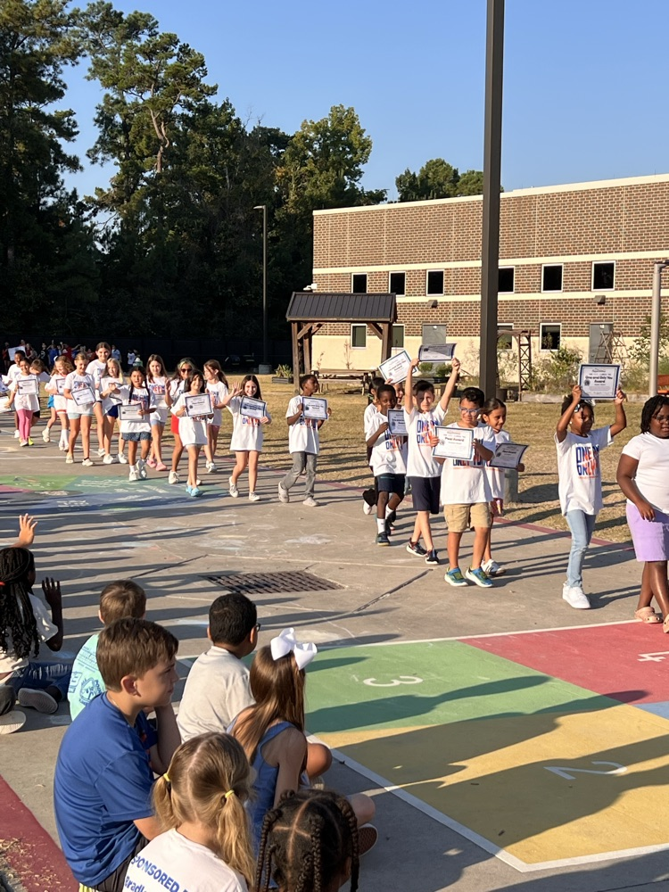 3rd grade One and Only You award winners