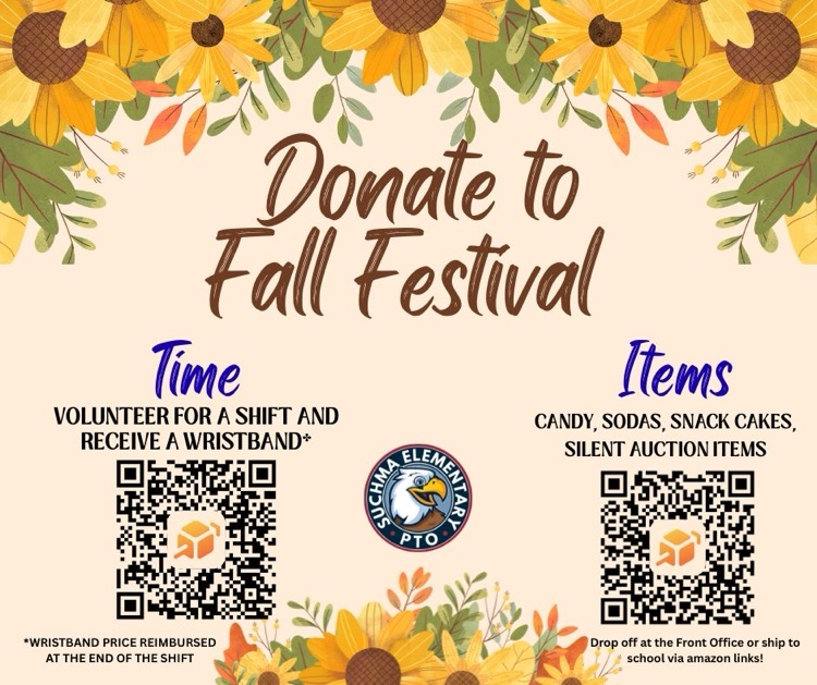 volunteer and donate fall festival