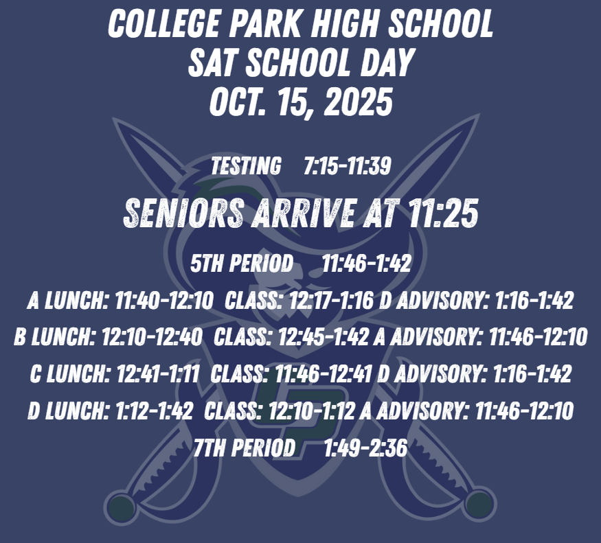 SAT School Day Schedule