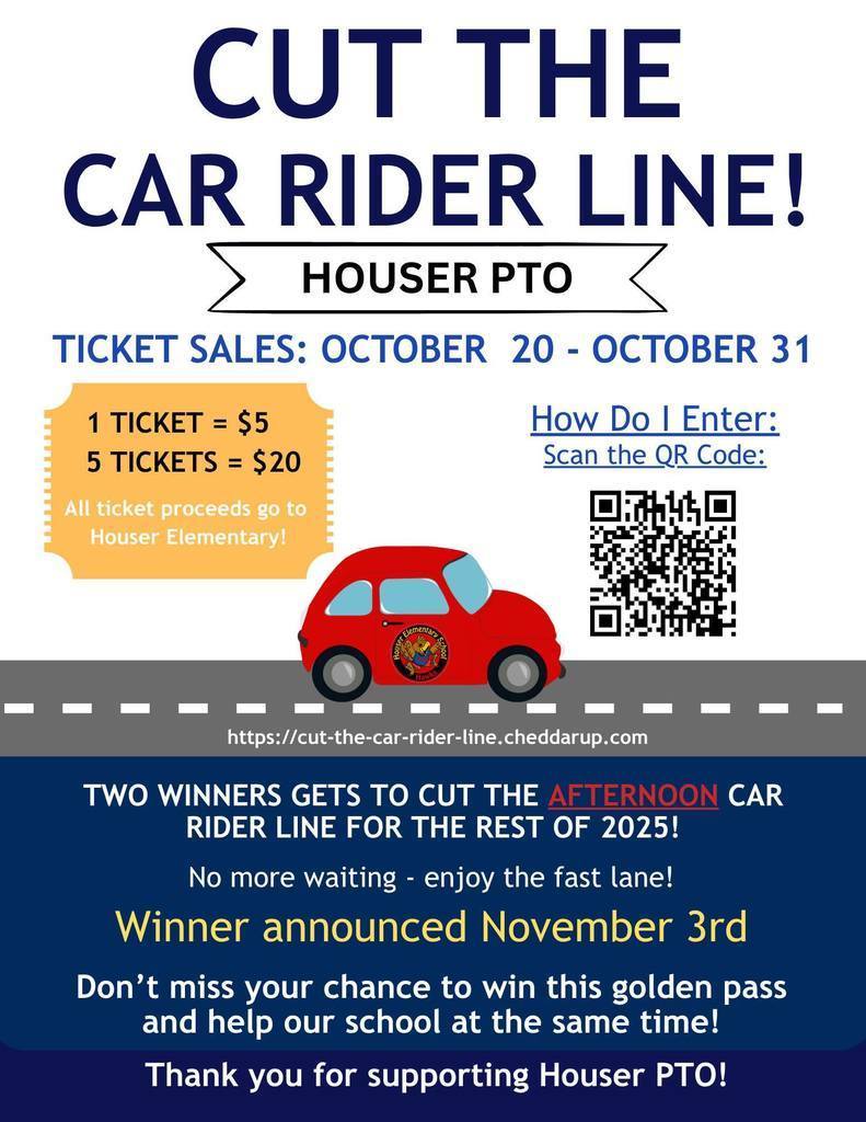 cut the car rider line