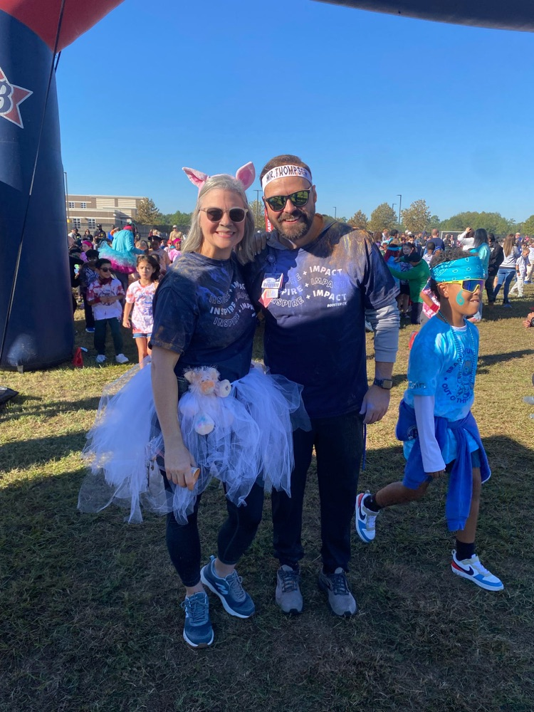 Our fabulous principal and assistant principal