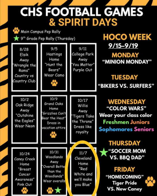 Spirit Days