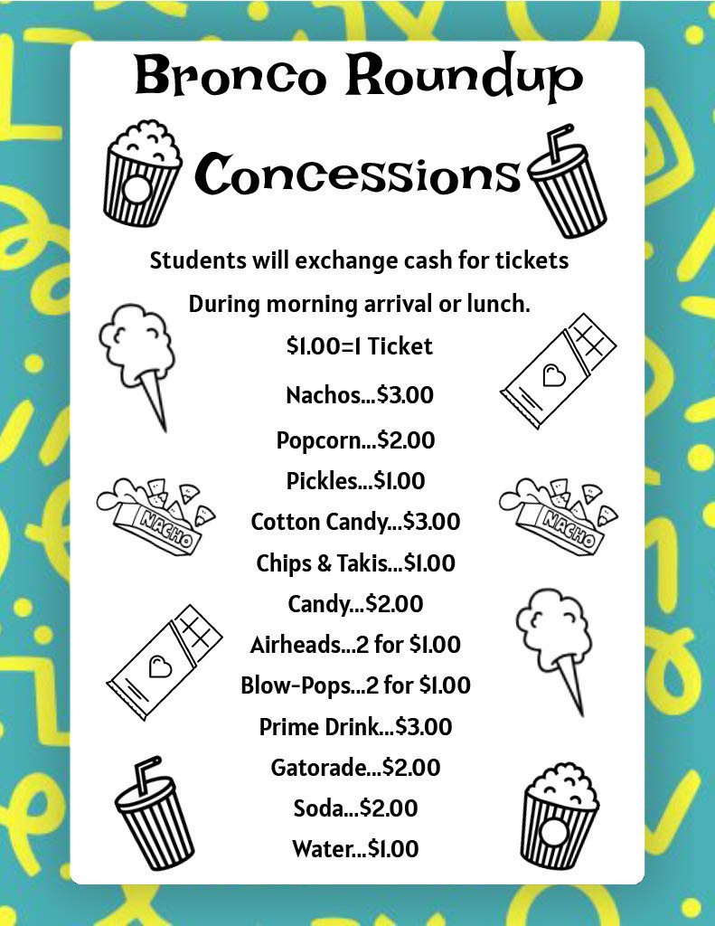 Bronco round up prices