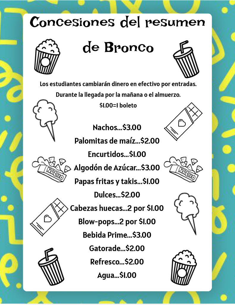 Bronco Round up Prices