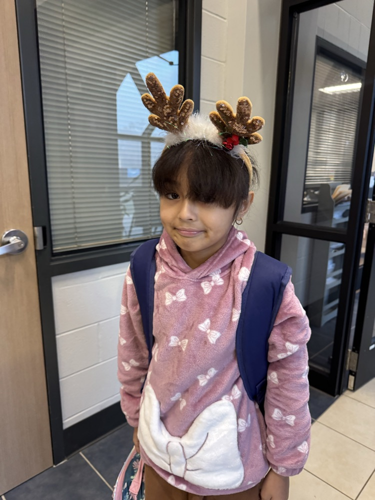 dressed as reindeer