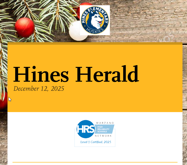 hines herald