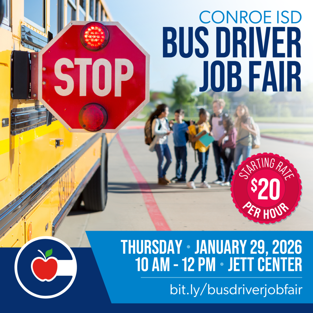Conroe ISD Bus Driver Job Fair