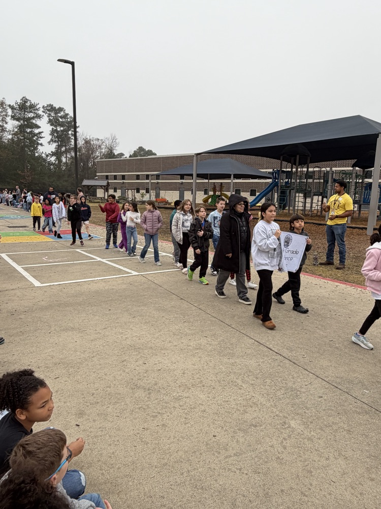 4th grade class attendance winner- Mrs. Mountry’s class