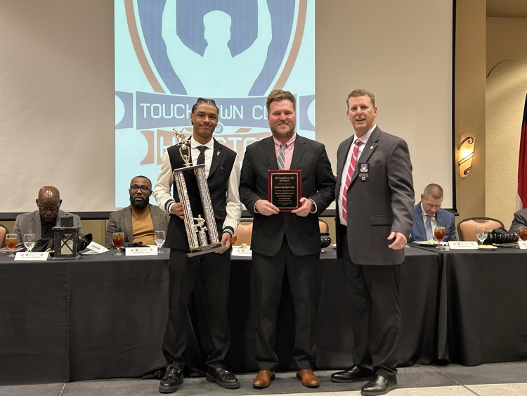 Houston TD Club 2nd place trophy