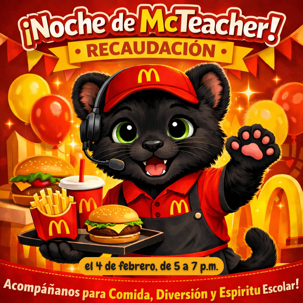 Cub working at McDonalds