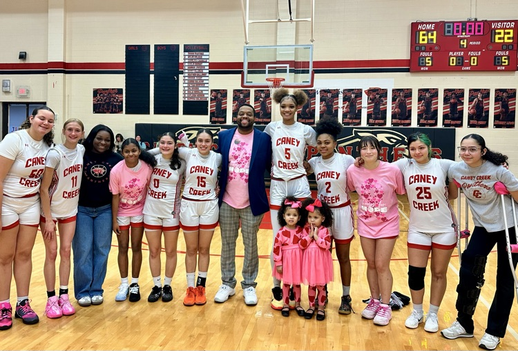 Lady Panthers WIN 64-22! 