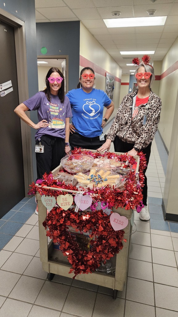 The WIS Admin team delivering snacks to the staff