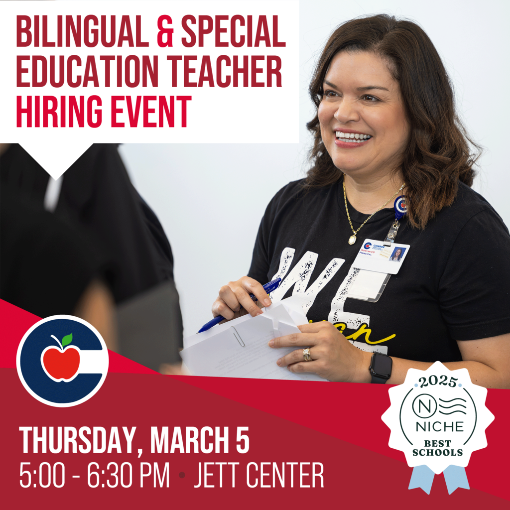 Teacher Hiring Event Graphic