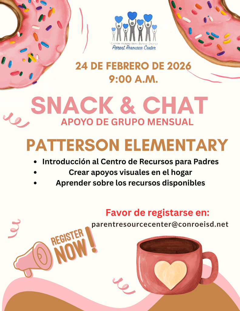Snack & Chat at Patterson Elementary