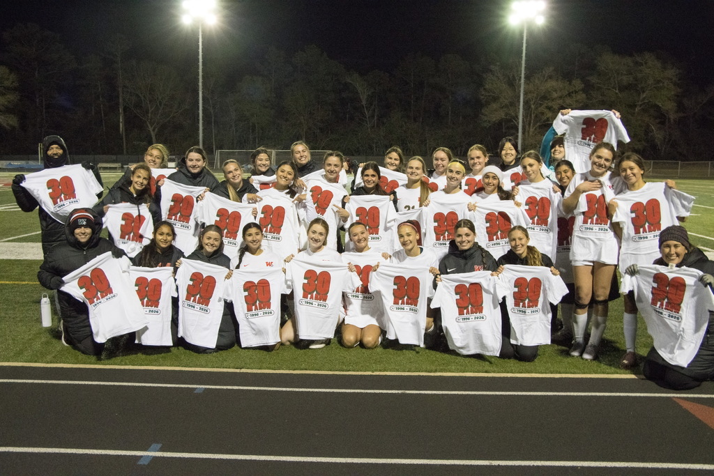 Congrats to the Lady Highlander Soccer Program! District Champs from 1996-2026! 3 decades, 1 winning tradition! 