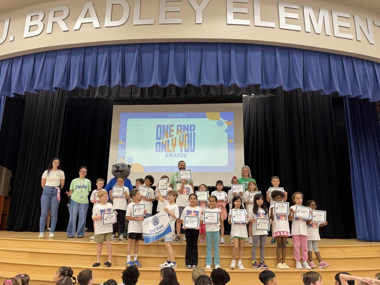 2nd grade award winners!