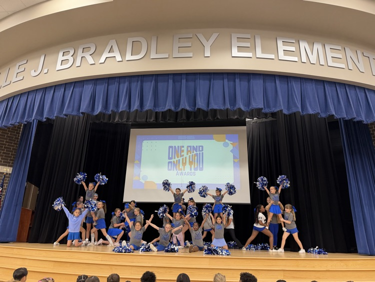 Our cheer club performed for our Bradley Bears!