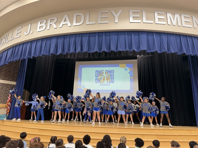 Our cheer club performed for our Bradley Bears!