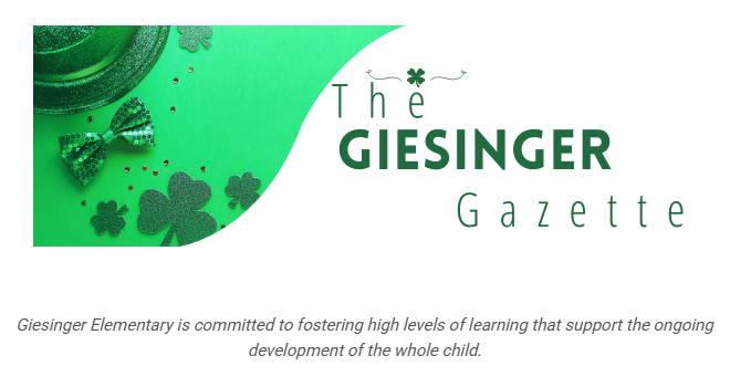 The Giesinger Gazette 3/22/26