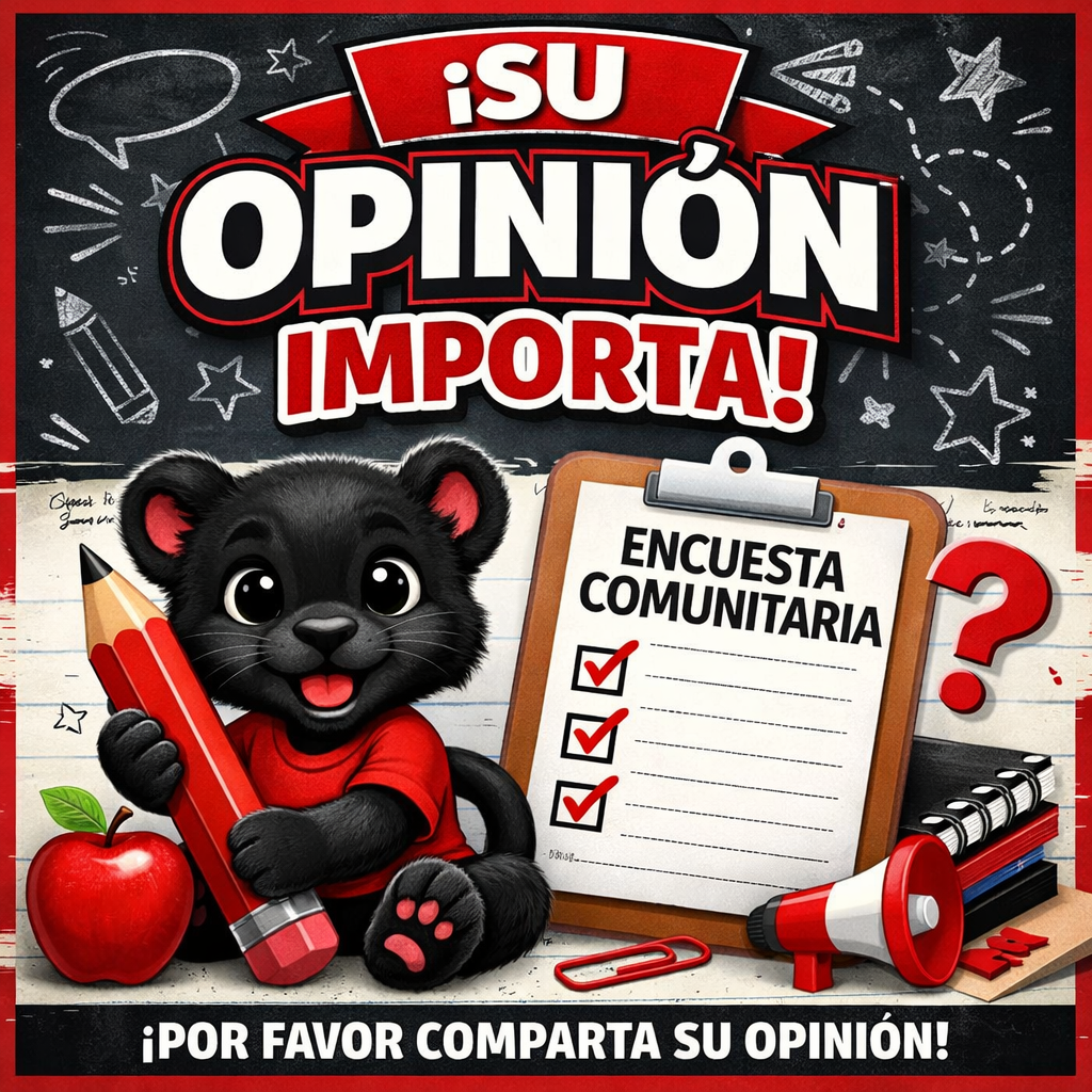 Your Opinion Matters with panther cub and school embellishments