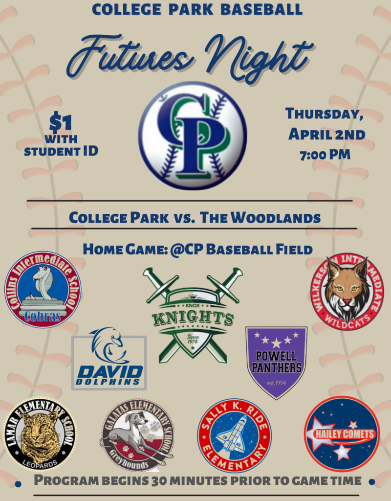 College Park Baseball Futures NIght