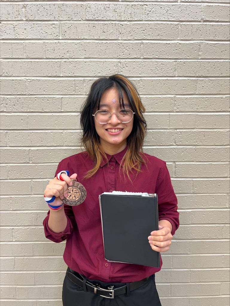 This weekend TWHS UIL academics teams competed in District UIL competition.  🎉 Shout out to our UIL academics Regional Qualifiers who advanced to Waco🎉  Madi Kern- 3 x Qualified in Social Studies, Ready Writing and Literary  Criticism  Charolotte Steffen-Literary Criticism Martin Izquierdo- Lincoln/Douglas Debate Meena Shanmugam-Accounting Ian Burke-Copy Editing Vallen Tran-Prose  Accounting Team Advances: Meena Shanmugamam, Ashlyn Ajesh, Alan Besuegli, Akshara Tiwari Literary Criticism advances: Madi Kern, Charolotte Steffen, Hadley Tuescher, Nina Mae Gualberto Science Team Advances on Wildcard Entry- Felix Walker Hayslip,  Kyle Hedengren, Lyle Frazier, Chen Zhechao