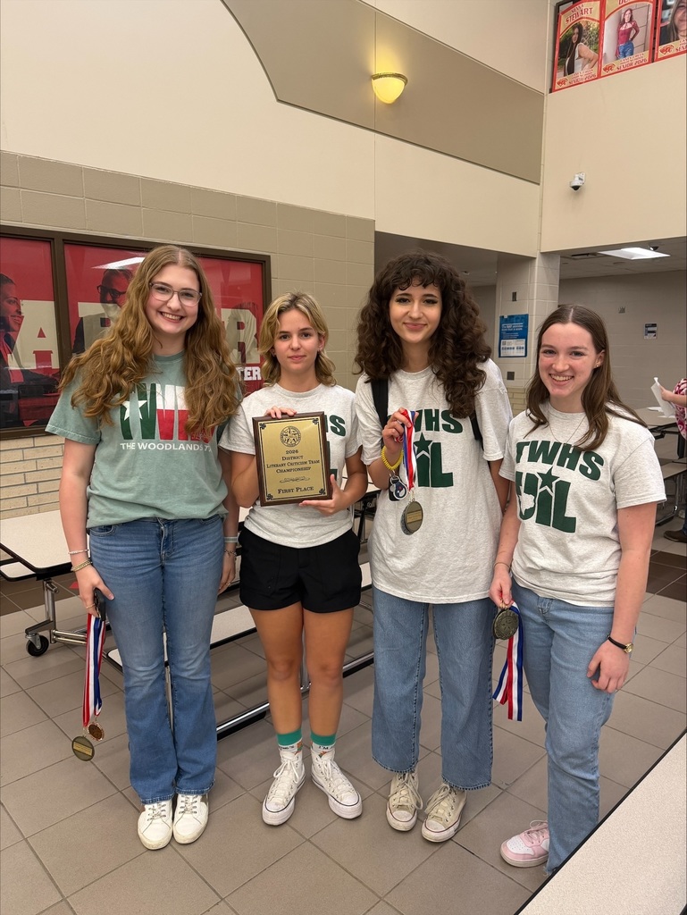 This weekend TWHS UIL academics teams competed in District UIL competition.  🎉 Shout out to our UIL academics Regional Qualifiers who advanced to Waco🎉  Madi Kern- 3 x Qualified in Social Studies, Ready Writing and Literary  Criticism  Charolotte Steffen-Literary Criticism Martin Izquierdo- Lincoln/Douglas Debate Meena Shanmugam-Accounting Ian Burke-Copy Editing Vallen Tran-Prose  Accounting Team Advances: Meena Shanmugamam, Ashlyn Ajesh, Alan Besuegli, Akshara Tiwari Literary Criticism advances: Madi Kern, Charolotte Steffen, Hadley Tuescher, Nina Mae Gualberto Science Team Advances on Wildcard Entry- Felix Walker Hayslip,  Kyle Hedengren, Lyle Frazier, Chen Zhechao