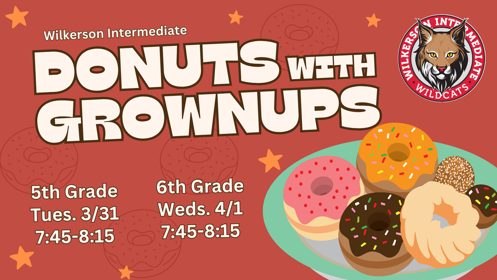Donuts With Grownups Flyer