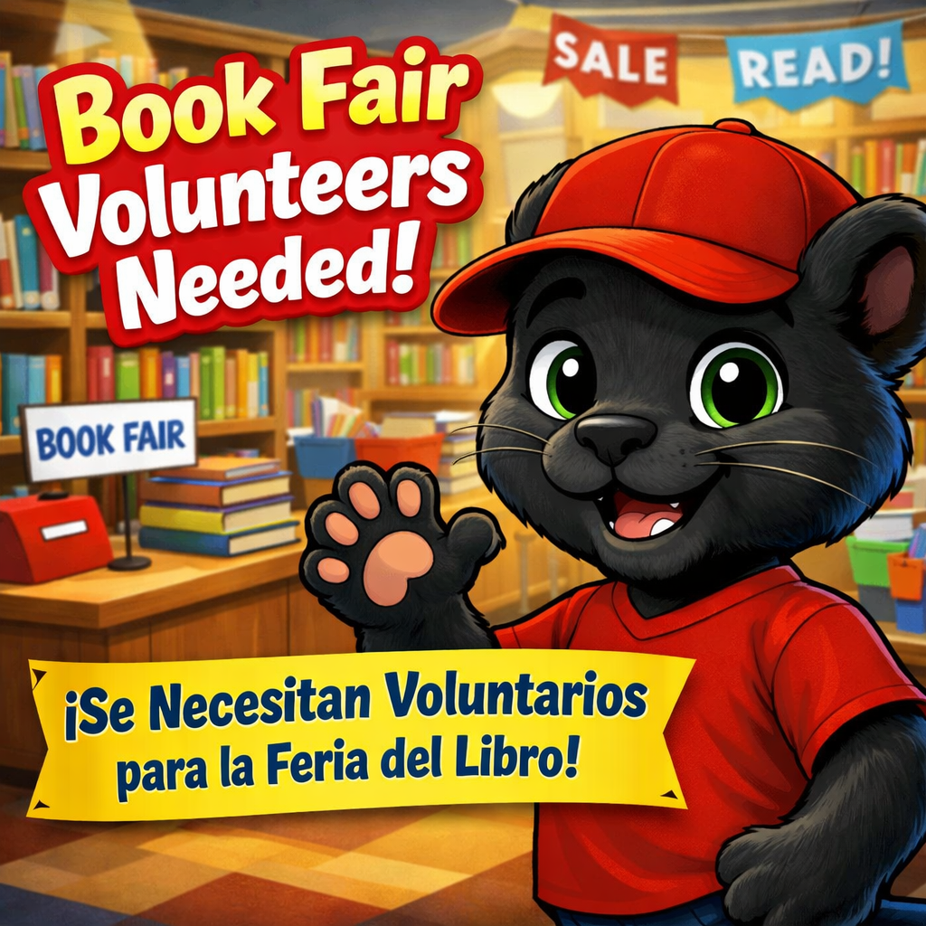 Book Fair Volunteers Needed - Se Necesitan Voluntarios para la Feria del Libro