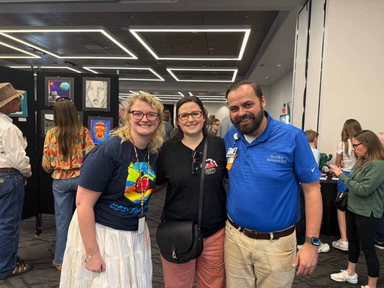 our fabulous Art teachers and Assistant Principal