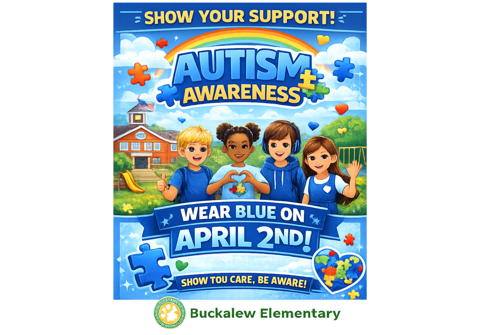 autism awareness wear blue on april 1st