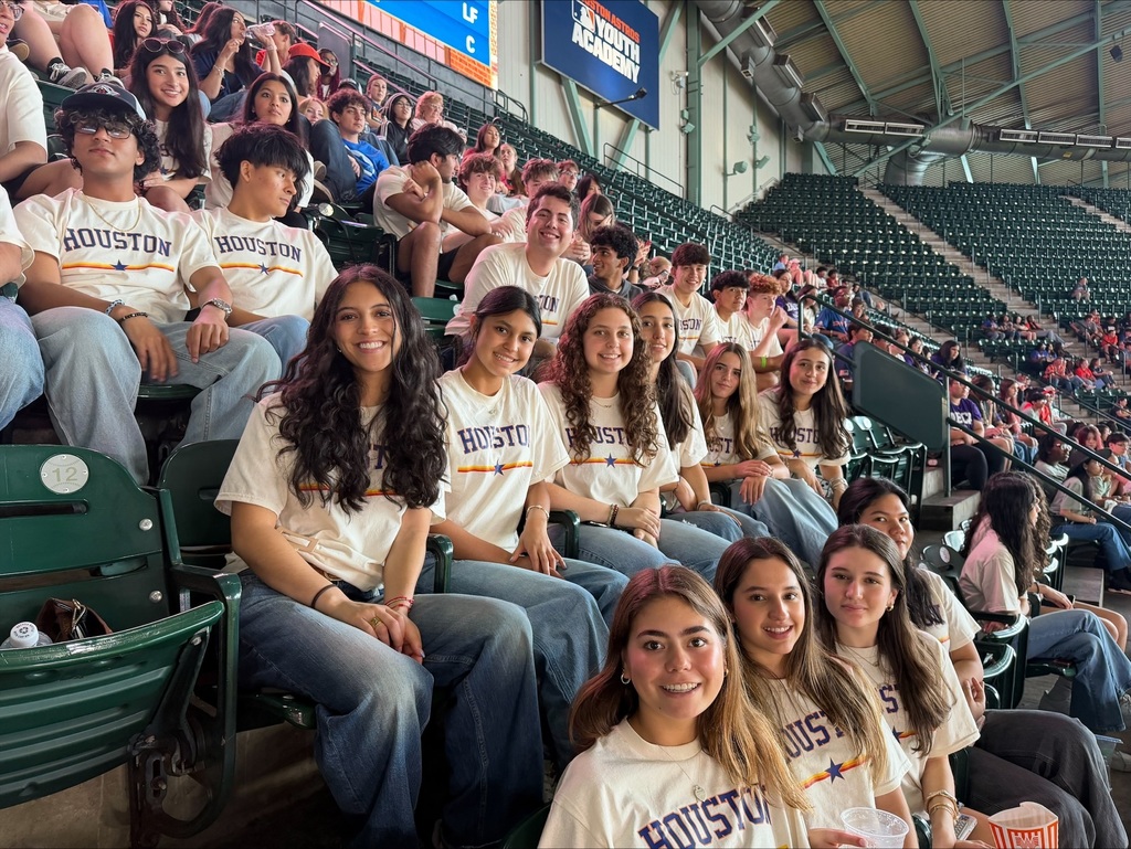 Sports and social media marketing at the Astros Career Day! 