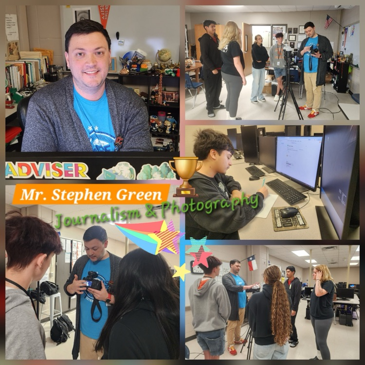 Mr. Green teaches journalism