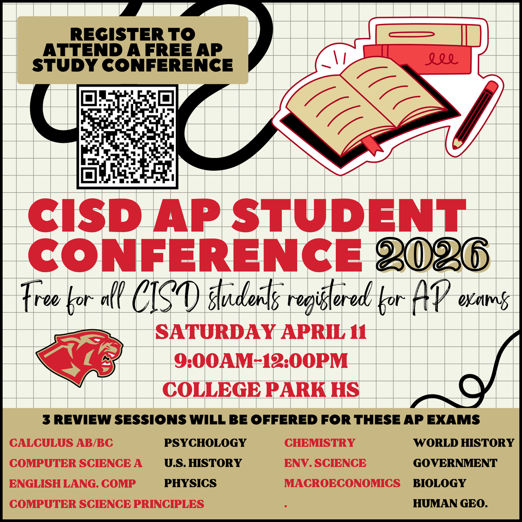 AP Student Conference registration is now open.