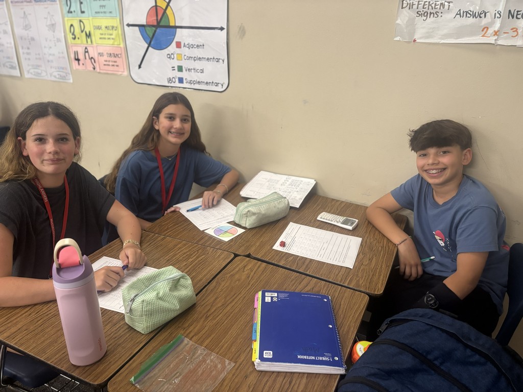 Ms. Speer's 7th Math Class!