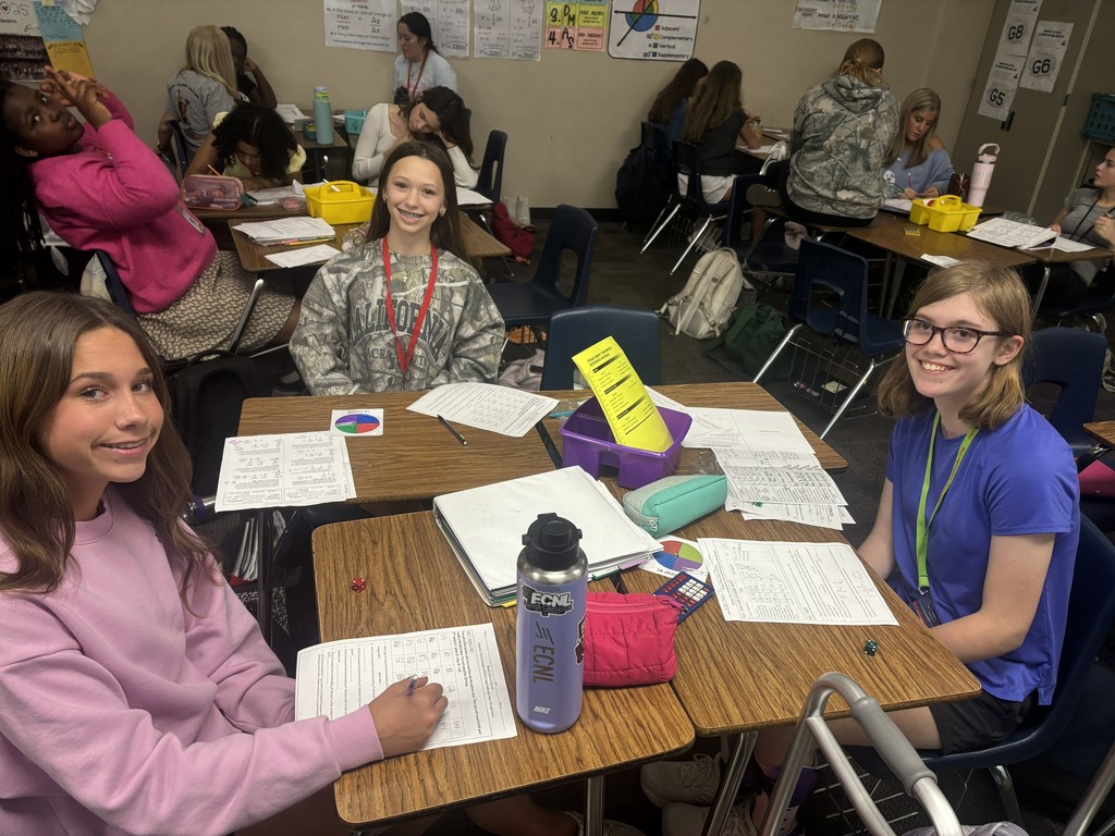 Ms. Speer's 7th Math Class!