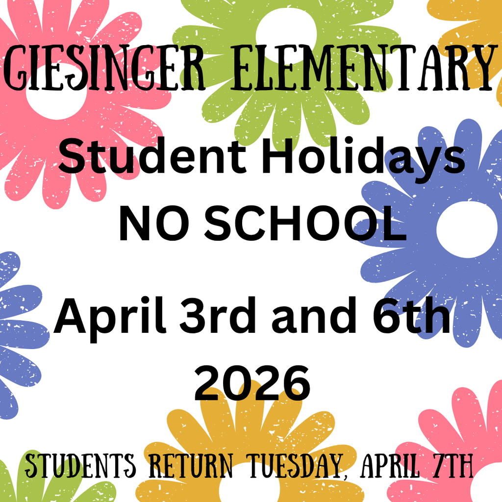 no school April 3rd and 6th