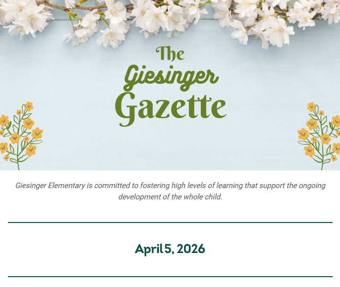 Giesinger Gazette April 5, 2026
