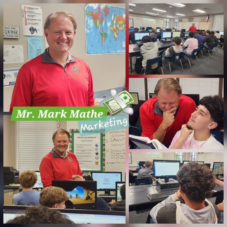 Mr. Mathe teaches marketing