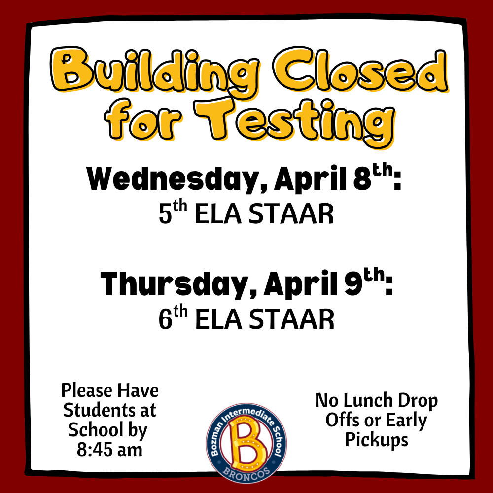 Testing- Building Closed