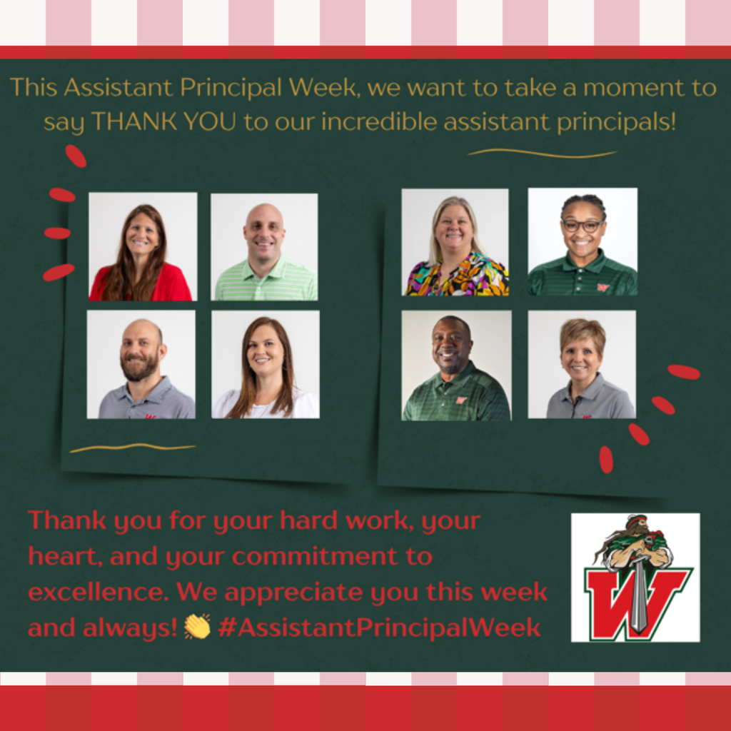 Happy Assistant Principal's Week