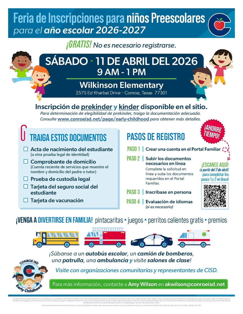 Spanish Early Childhood Flyer