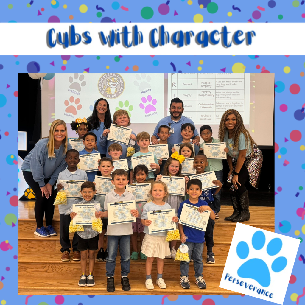 Cubs with Character winners 