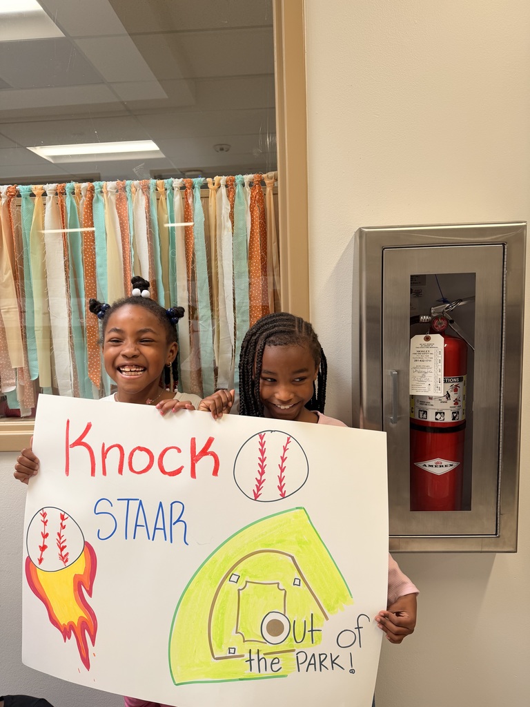 Our Falcons are ready to knock the Math STAAR out of the park!! #MathSTAARParade
