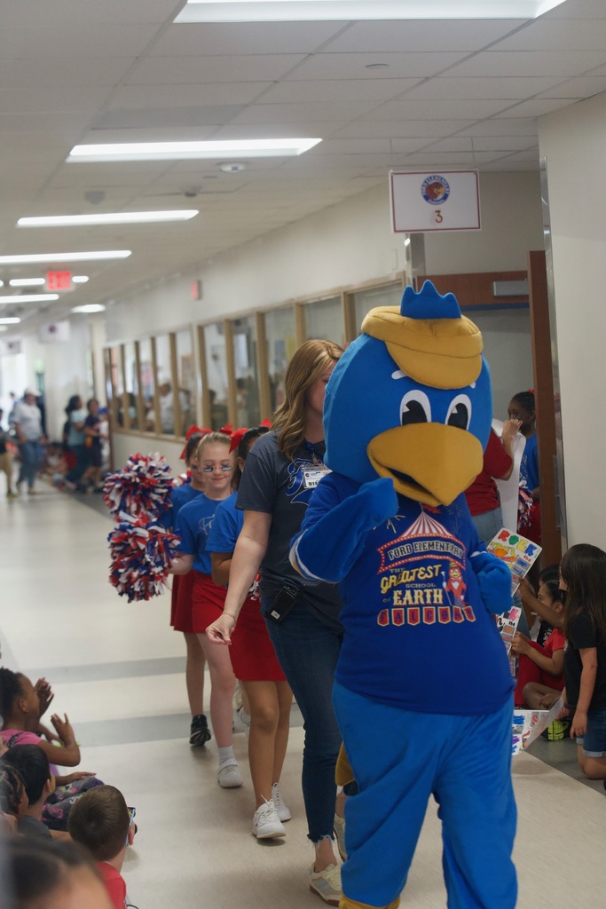 Our Falcons are ready to knock the Math STAAR out of the park!! #MathSTAARParade