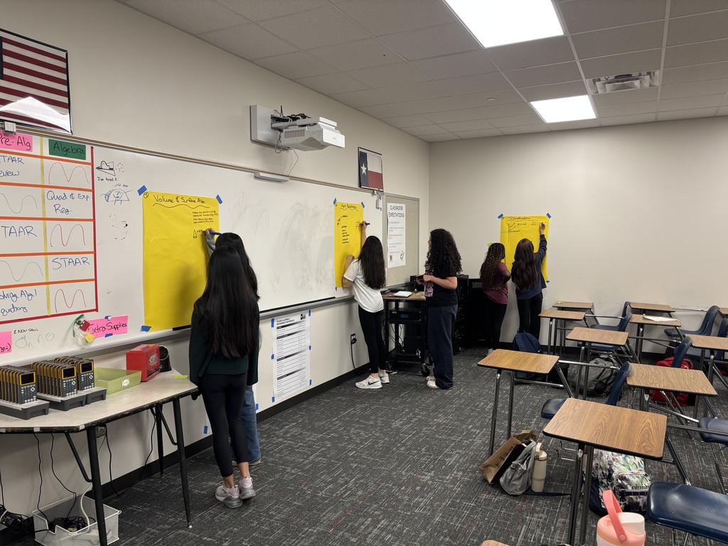 Mrs. Mallikarjun's 7th Pre Algebra Classes