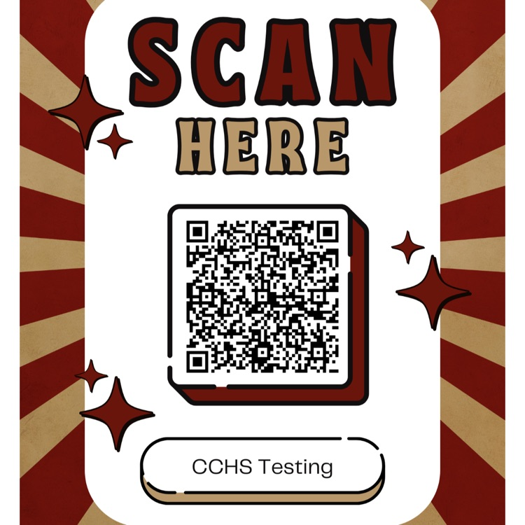 QR code for testing rooms 