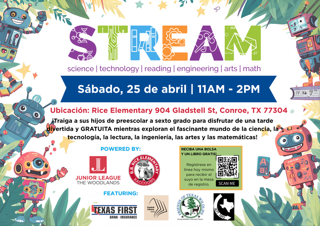 STREAM sabado 25 de abril 11 am-2 pm