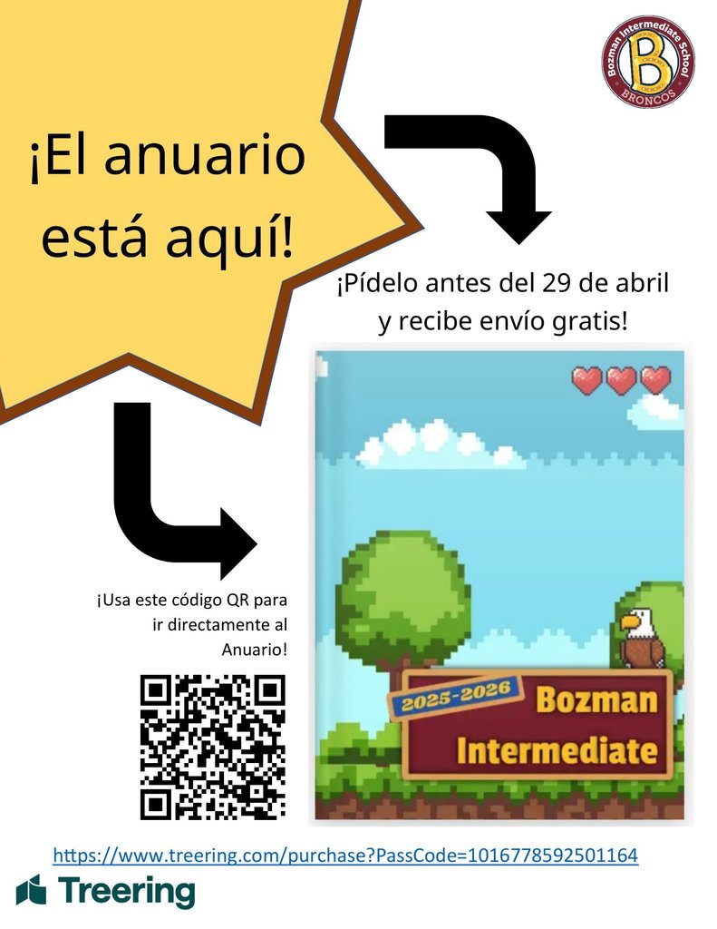 spanish year book flyer