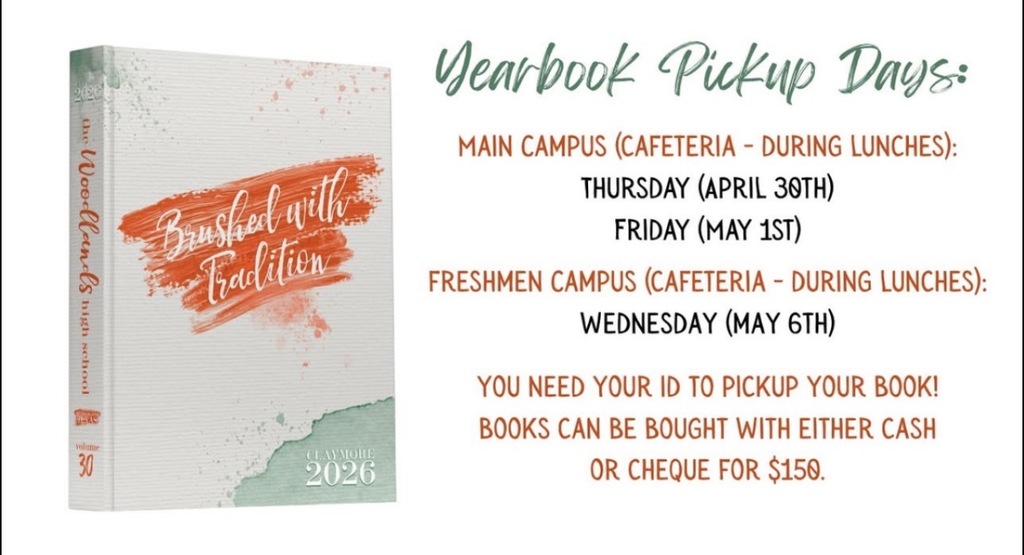 TWHS Yearbook Distribution Update! 
